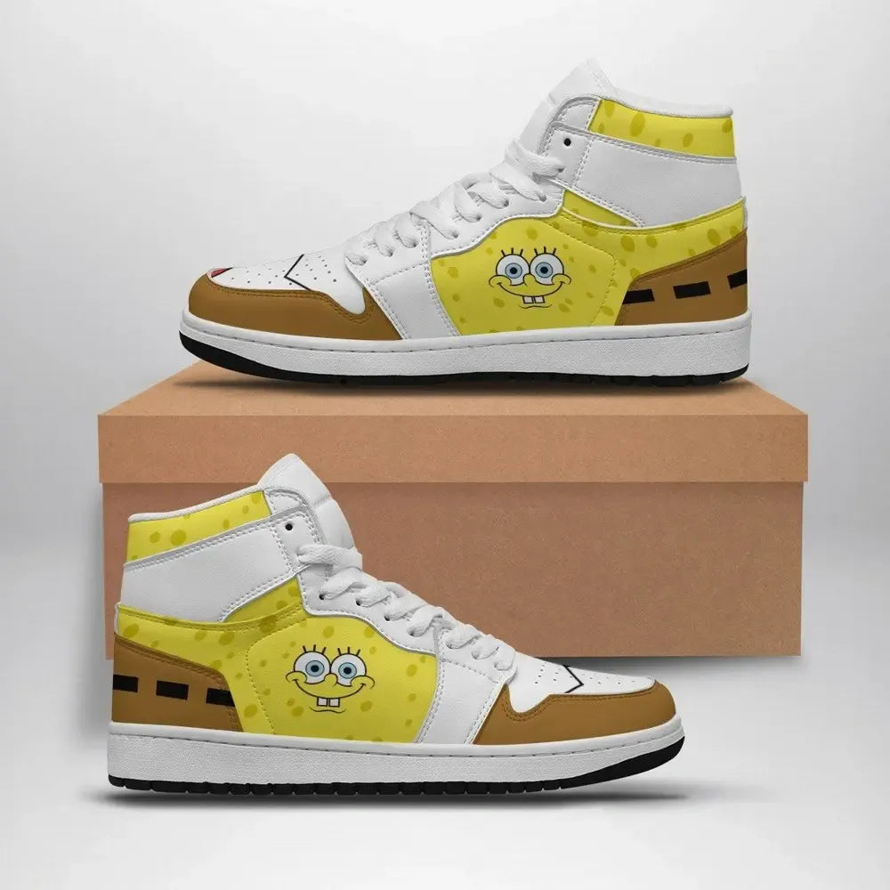 Spongebob Outfit Spongebob Squarepants Special High Top Shoes