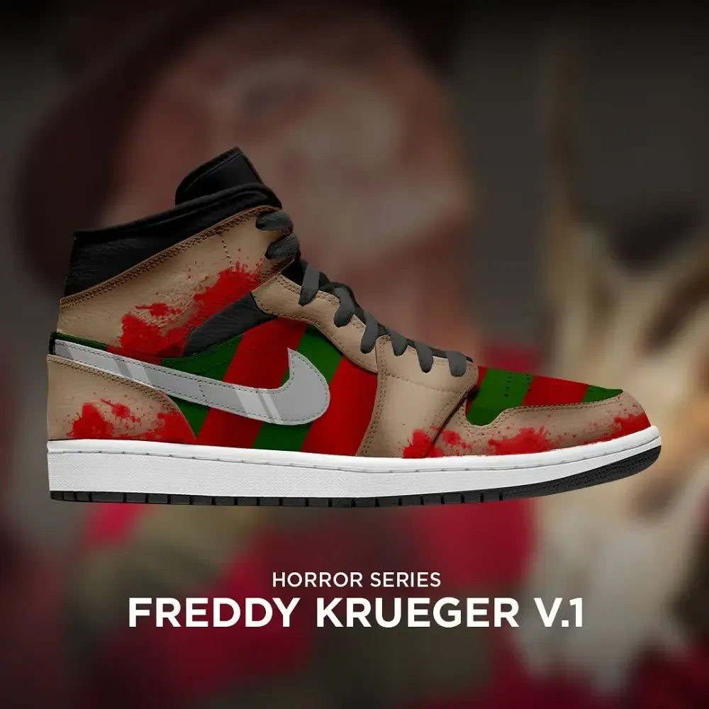 Freddy Krueger V.1 Horror Series High Top Shoes