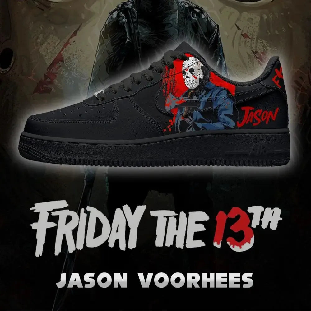 Jason Voorhees V.5 Horror Edition Low Top Shoes