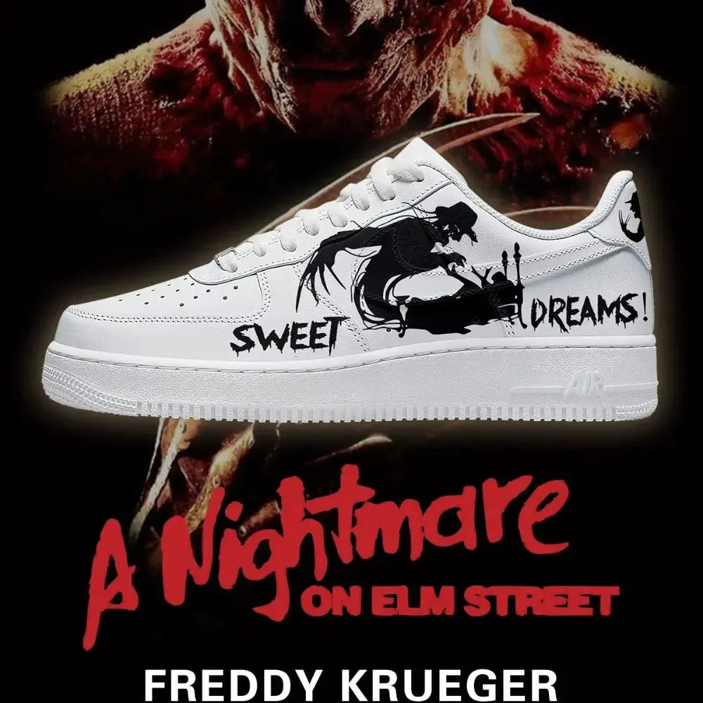 Freddy Krueger V.3 Horror Edition Low Top Shoes