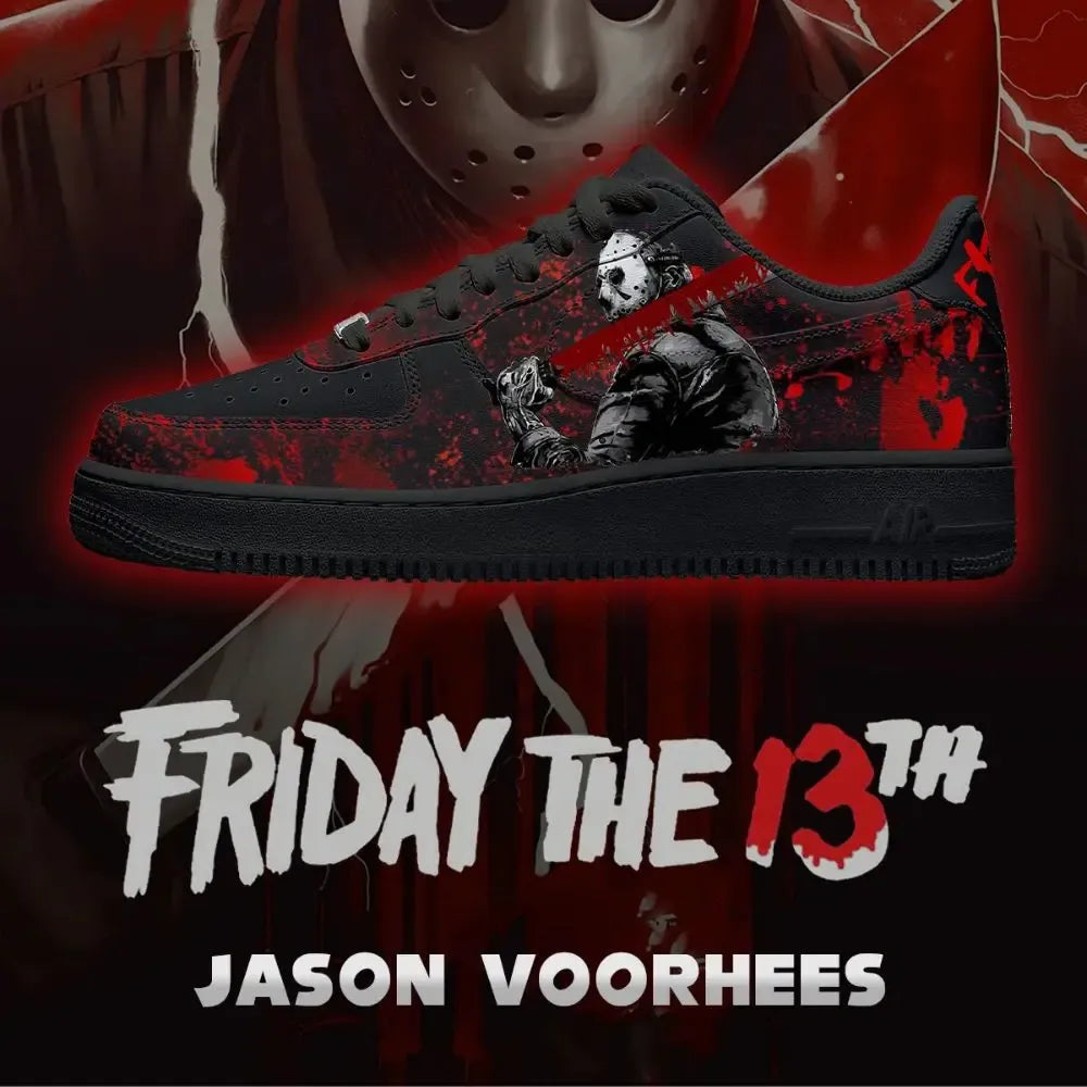 Jason Voorhees V.2 Horror Edition Low Top Shoes