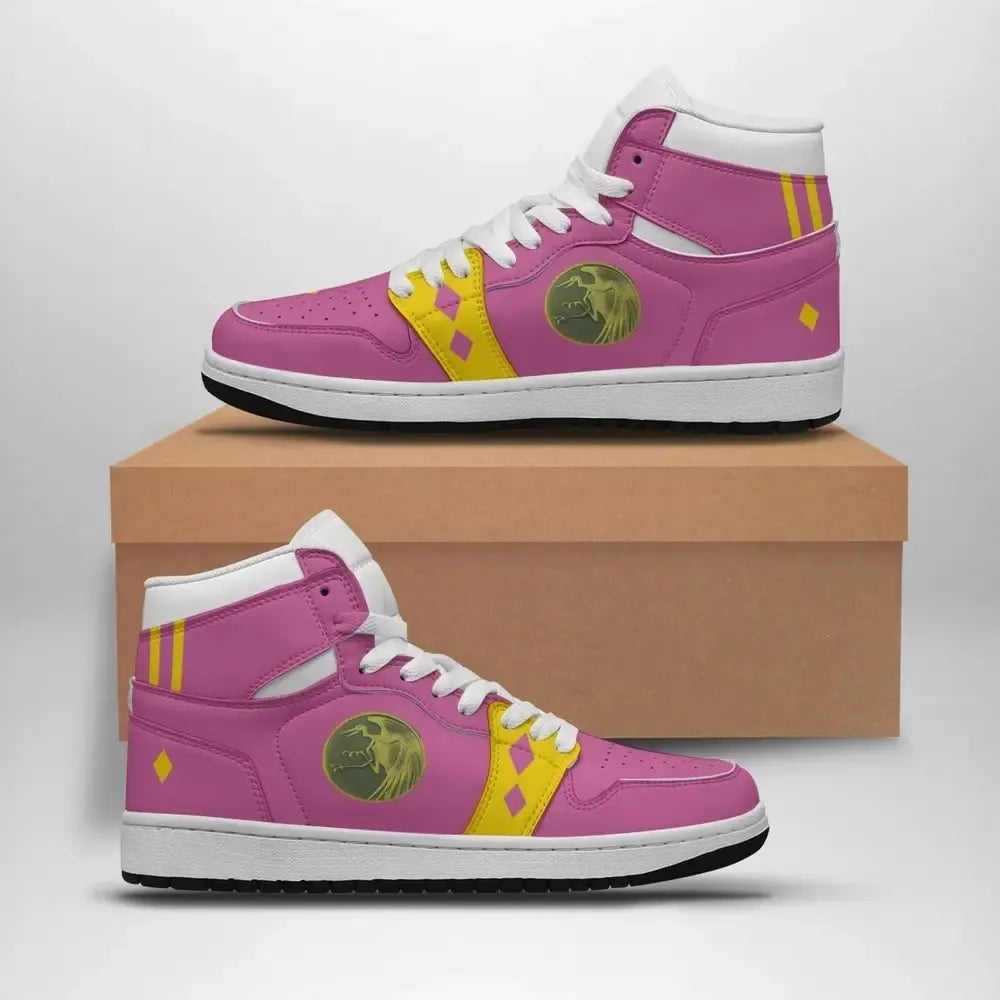 Pink Ranger Ninjetti Special High Top Shoes