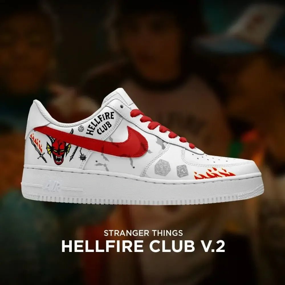 Hellfire Club V.2 Stranger Things Low Top Shoes