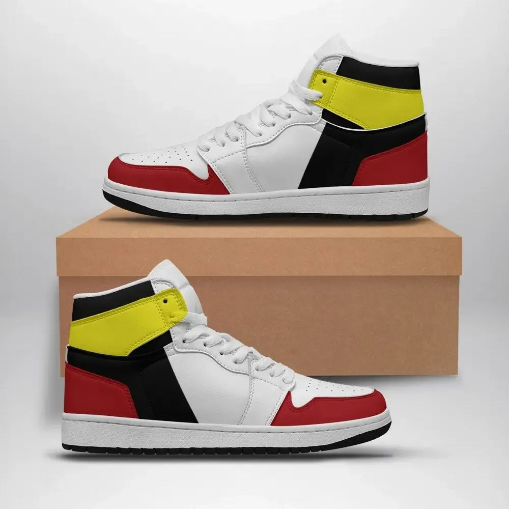 Shadow Sonic The Hedgehog Special High Top Shoes
