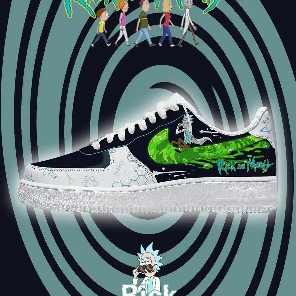 Rick Sanchez V.1 Rick and Morty Low Top Shoes