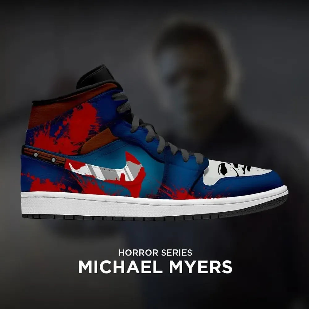 Michael Myers Horror Series High Top Shoes