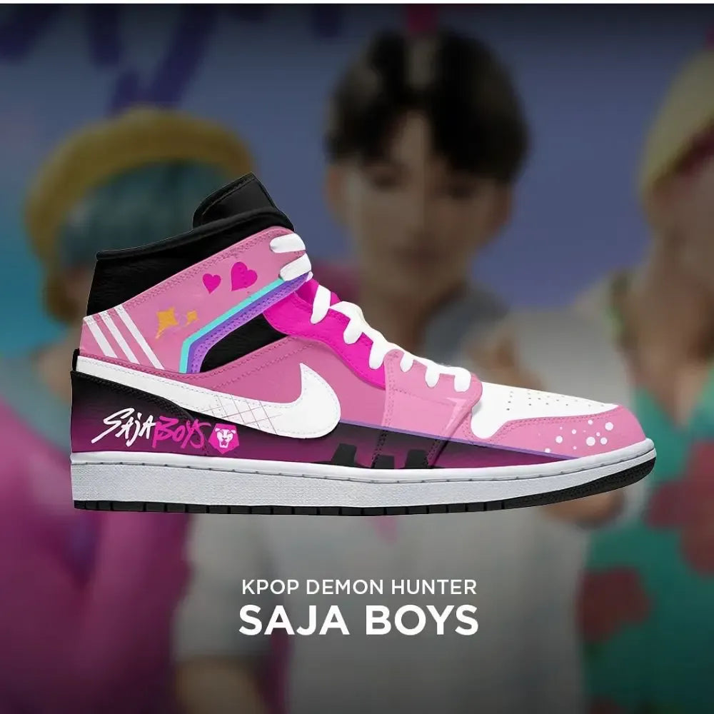 Saja Boys Kpop Demon Hunters High Top Shoes