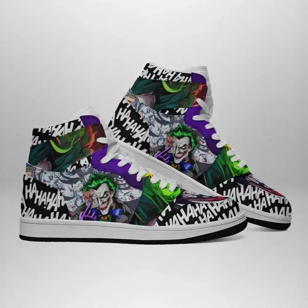 The Joker Dc Comics Special High Top Shoes