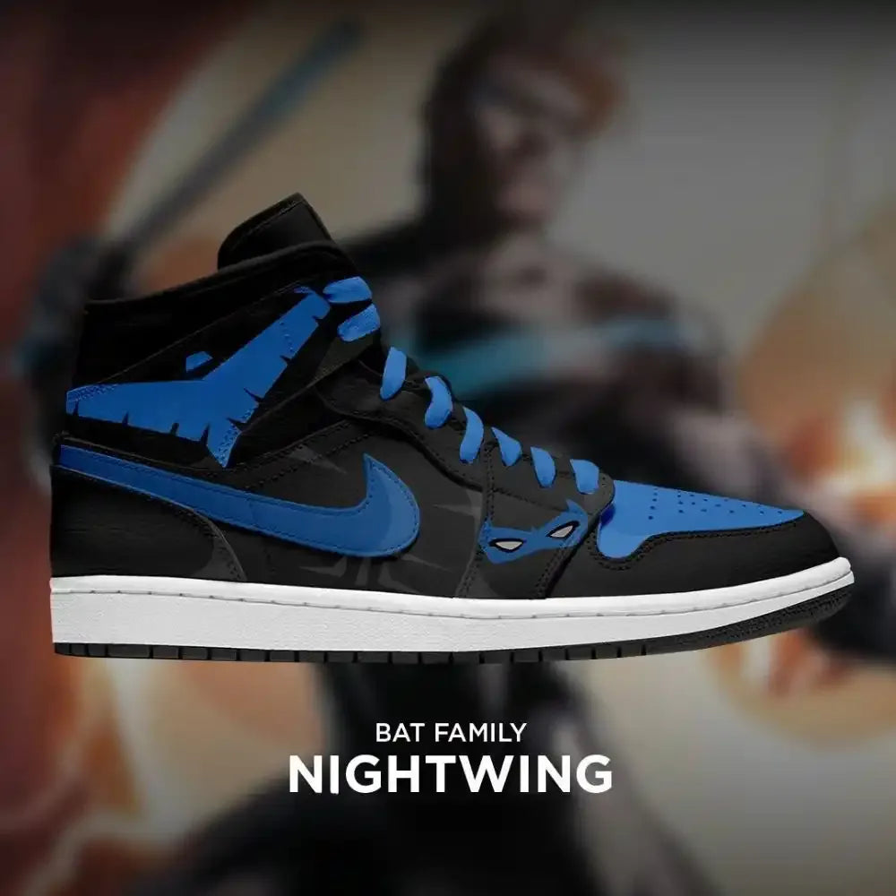 Nightwing Batman Edition High Top Shoes