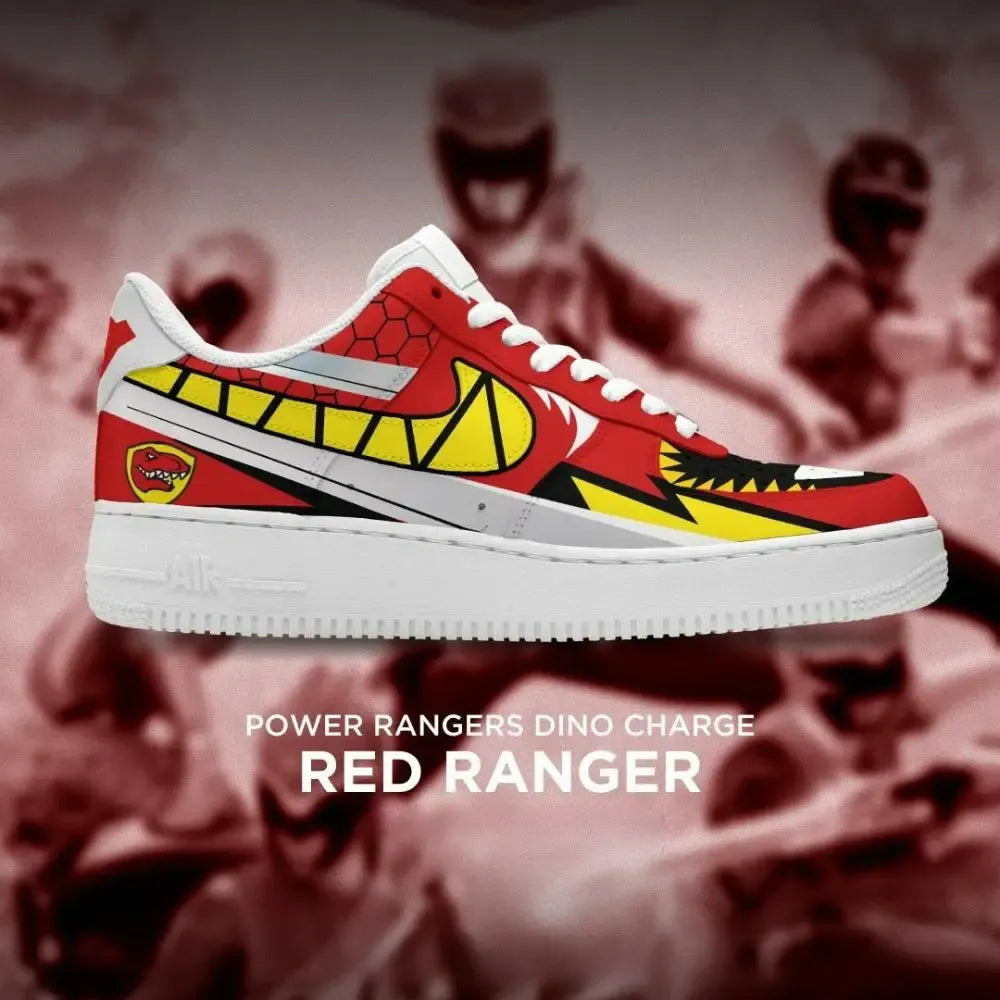 Red Ranger Special Low Top Shoes