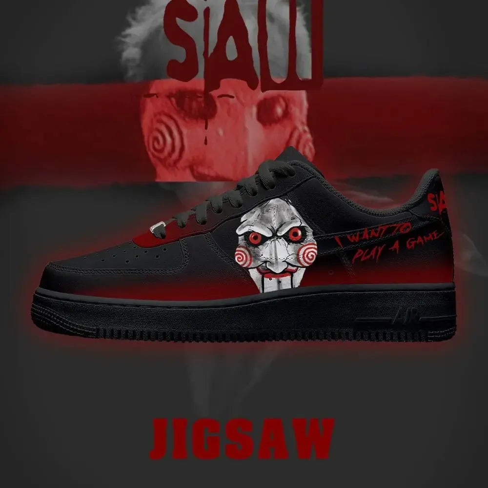 Jigsaw V.1 Horror Edition Low Top Shoes