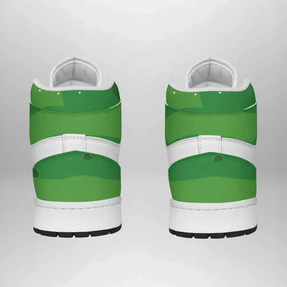 Pickle Rick Face Rick and Morty Special High Top Shoes