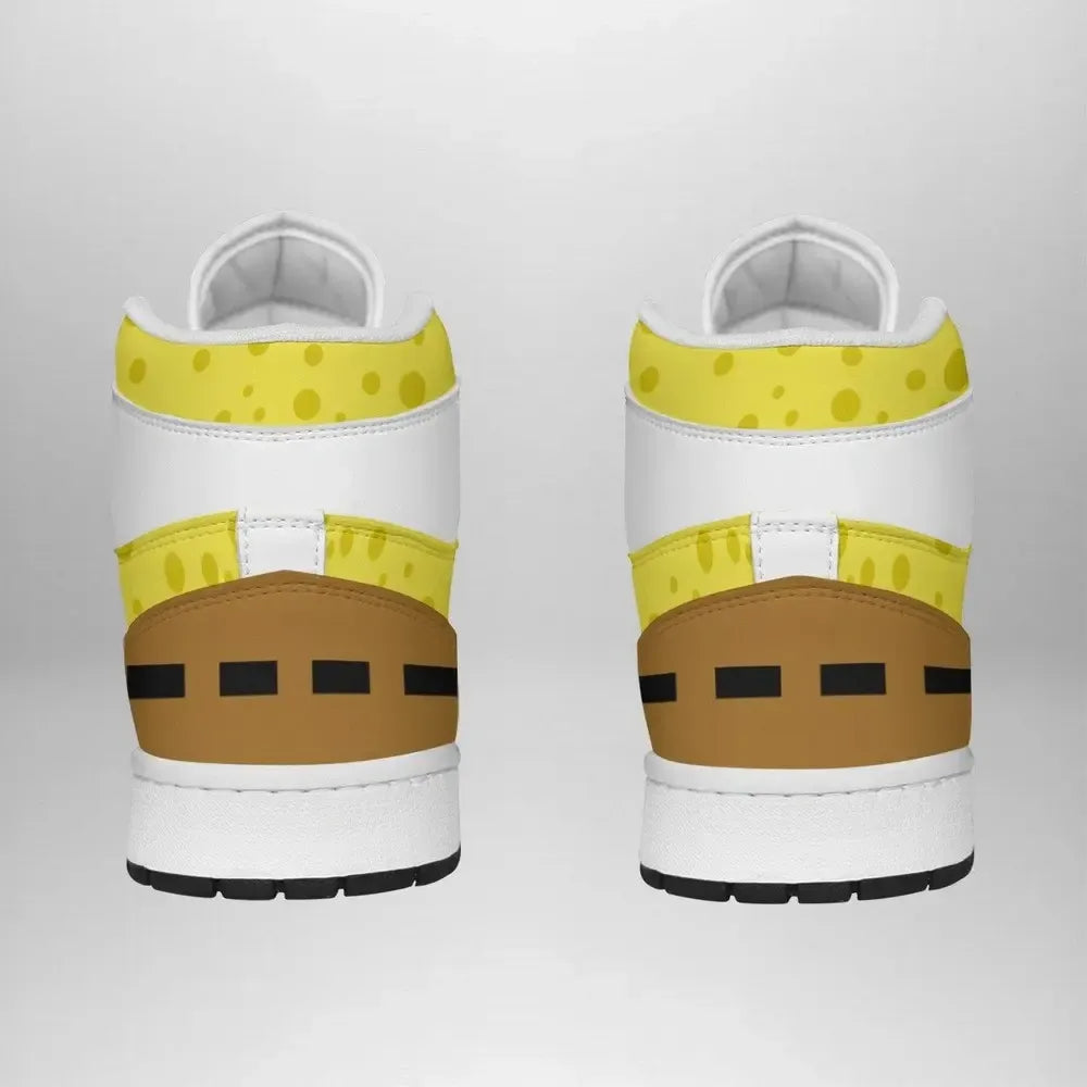 Spongebob Outfit Spongebob Squarepants Special High Top Shoes