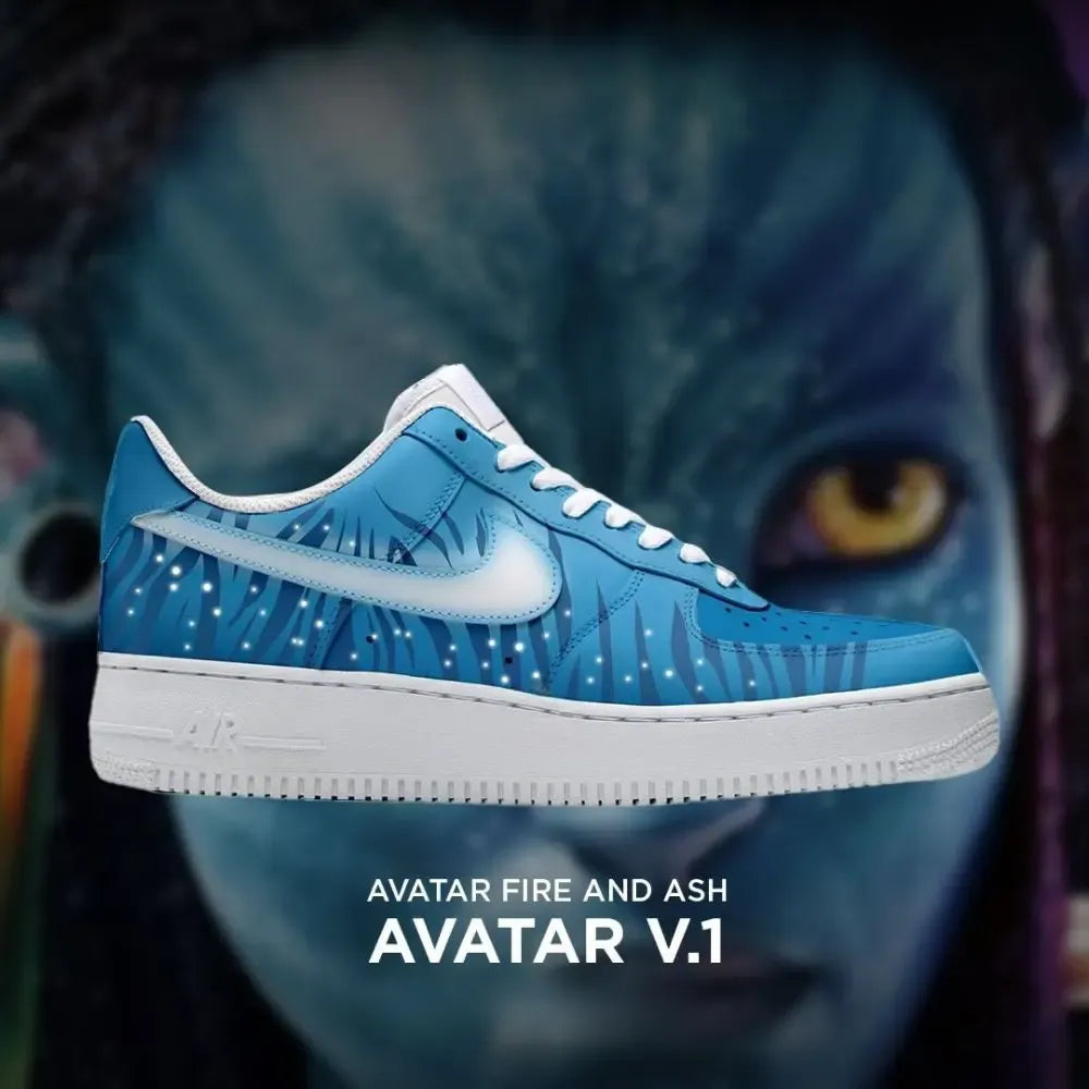 Neytiri Avatar Fire and Ash Low Top Shoes
