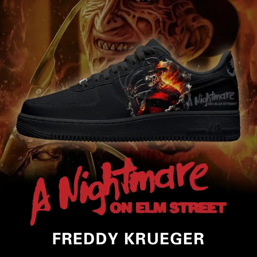 Freddy Krueger V.4 Horror Edition Low Top Shoes