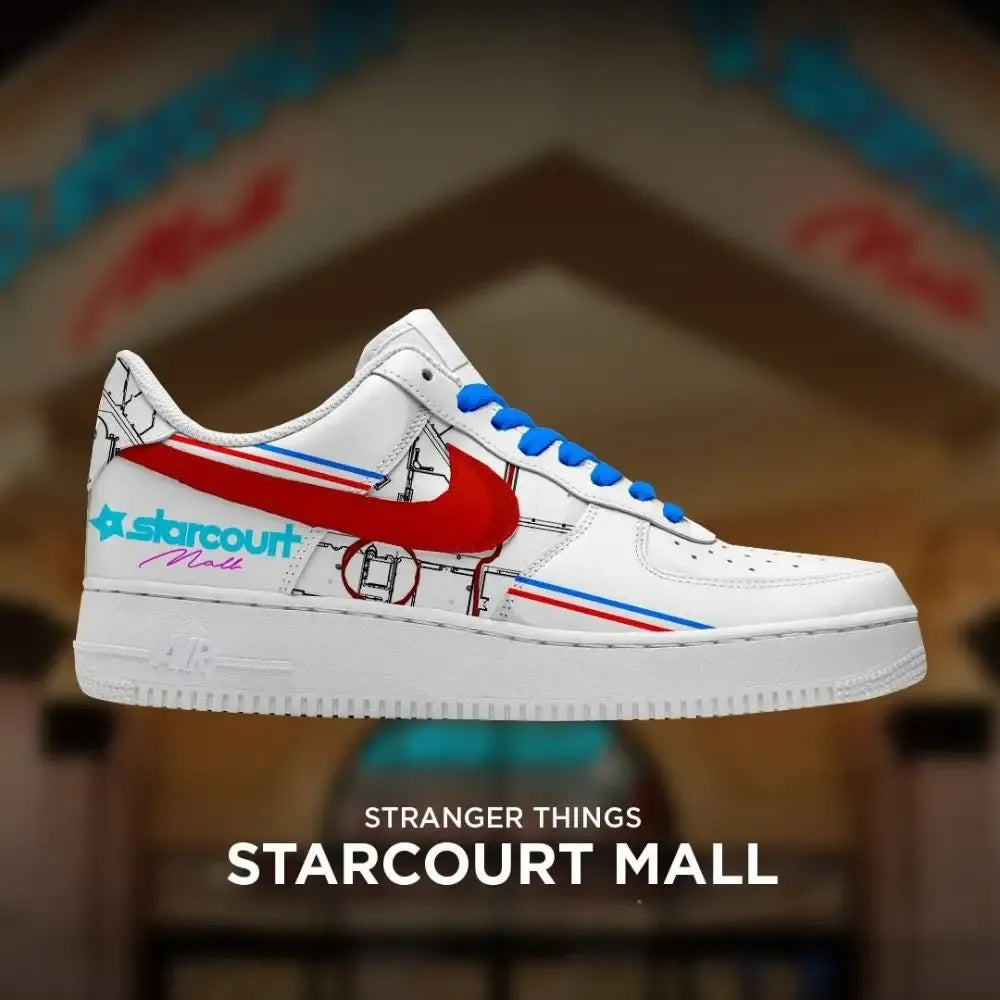 Starcourt Mall Stranger Things Low Top Shoes