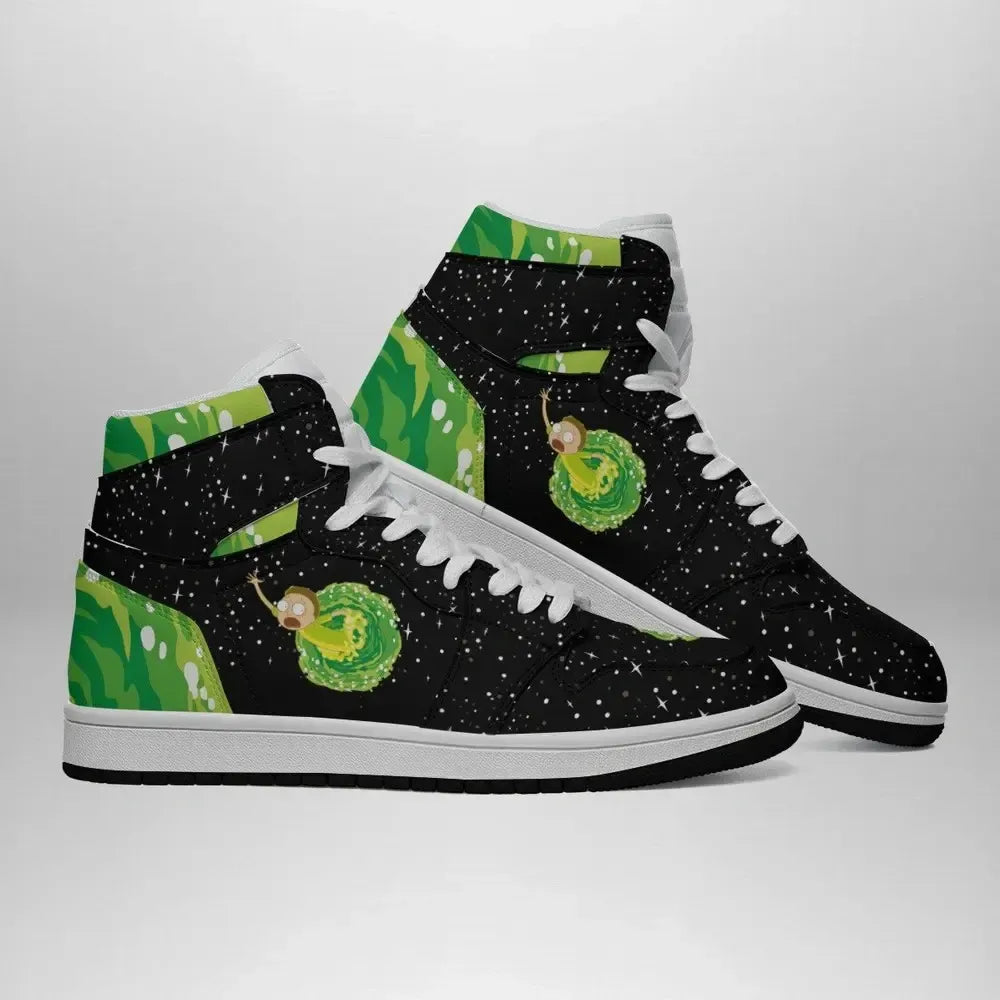 Portal Rick and Morty Special High Top Shoes