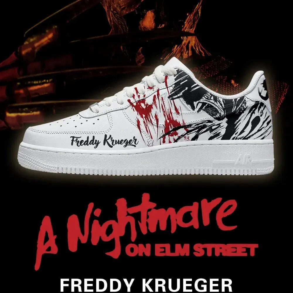 Freddy Krueger V.1 Horror Edition Low Top Shoes