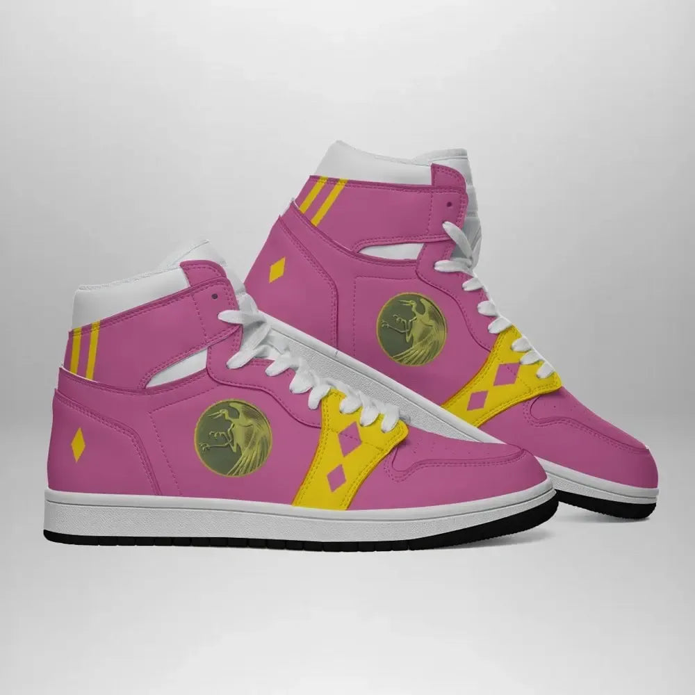 Pink Ranger Ninjetti Special High Top Shoes