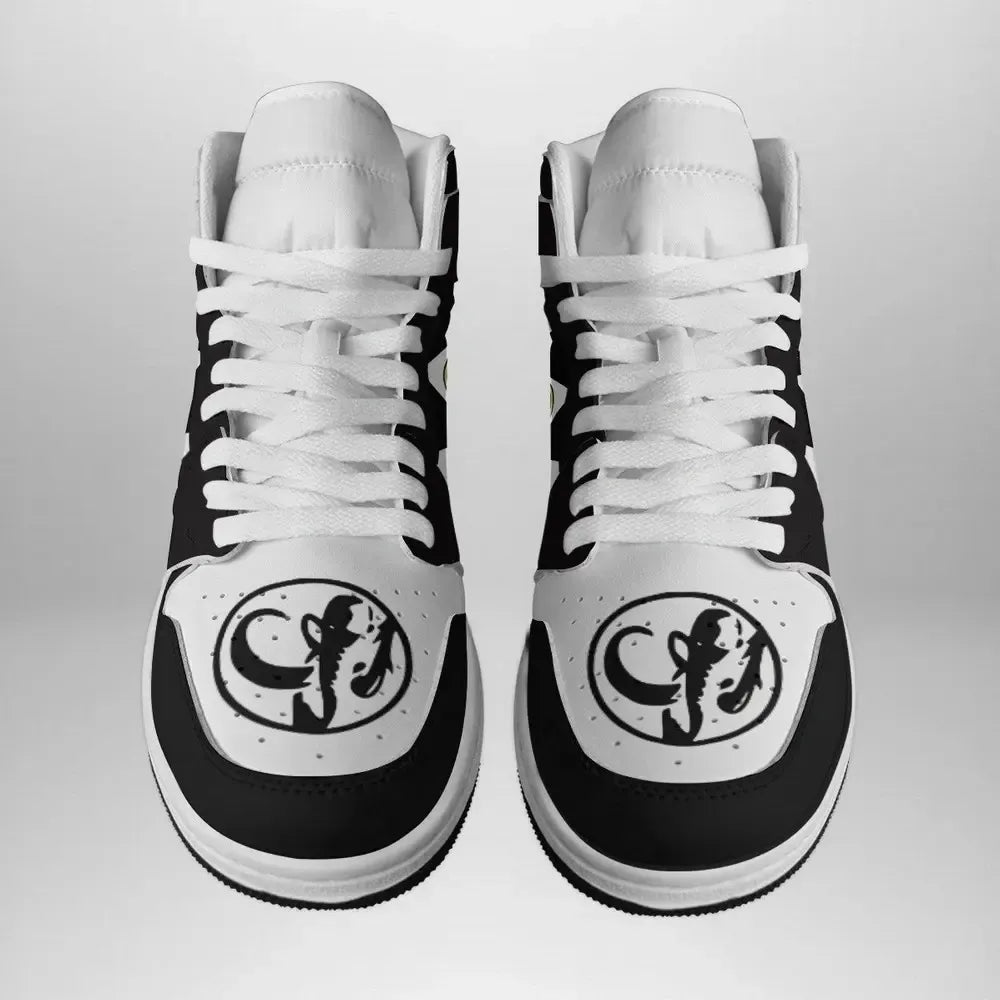 Black Ranger Mighty Morphin Special High Top Shoes