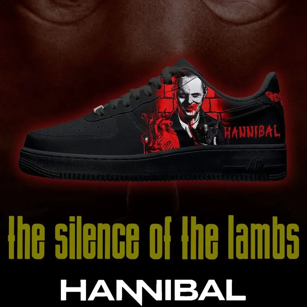 Hannibal Lecter V.3 Horror Edition Low Top Shoes