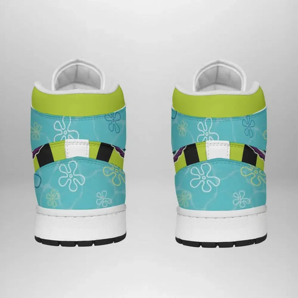 Mr. Squidward Tentacles Spongebob Squarepants Special High Top Shoes
