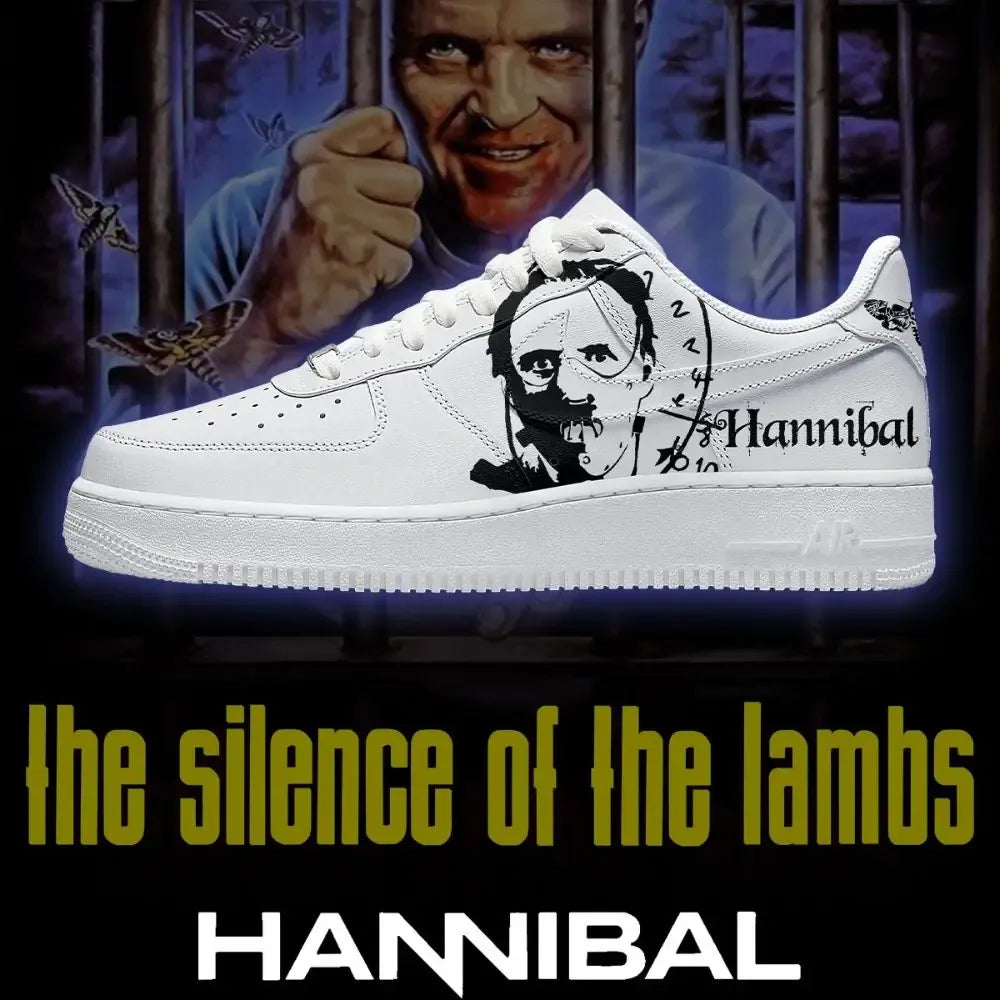 Hannibal Lecter V.1 Horror Edition Low Top Shoes