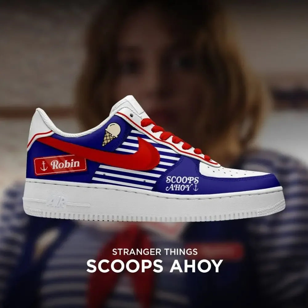 Scoops Ahoy Stranger Things Low Top Shoes