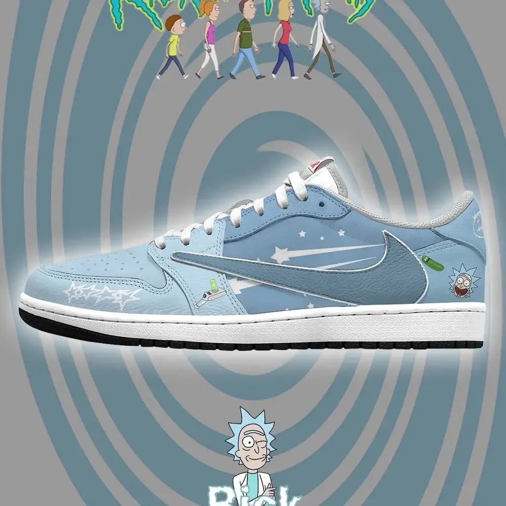 Rick Sanchez V.2 Rick and Morty Low Top Shoes