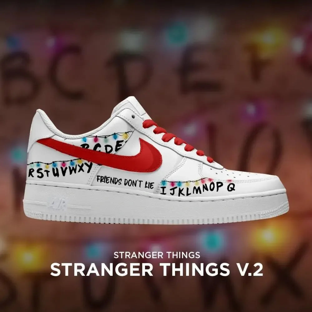 Friends Don't Lie V.2 Stranger Things Low Top Shoes
