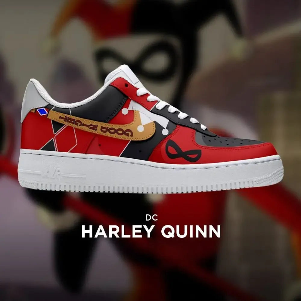 Harley Quinn DC Low Top Shoes