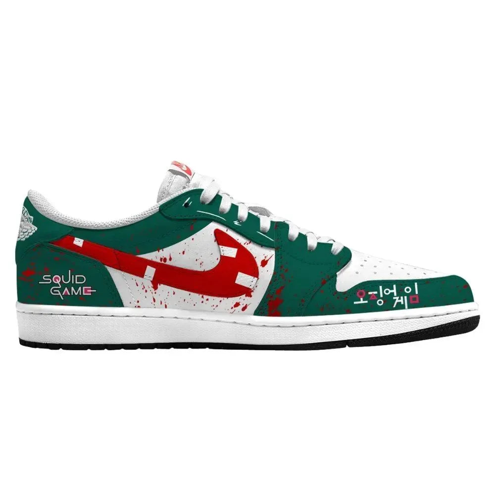 Player 007 V.2 Squid Game Custom Low Top Shoes