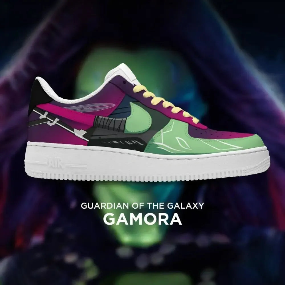 Gamora Guardian of The Galaxy Low Top Shoes