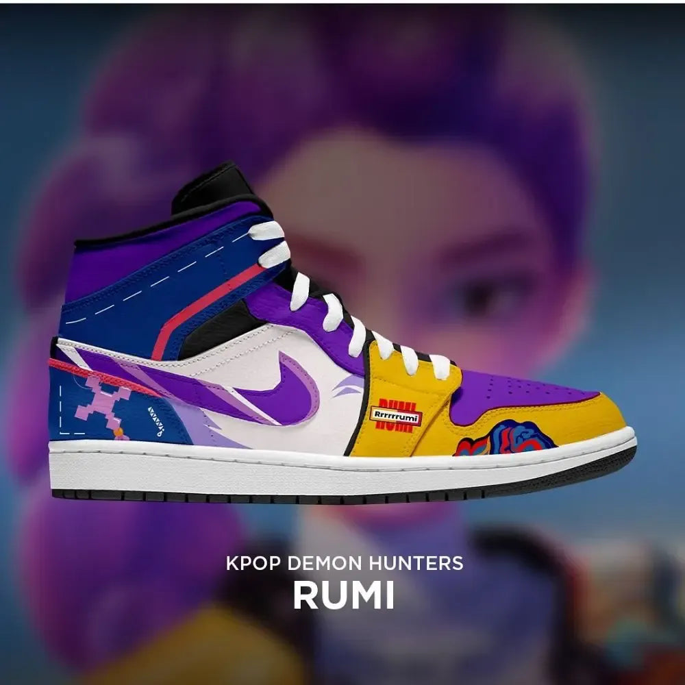 Rumi Kpop Demon Hunters High Top Shoes