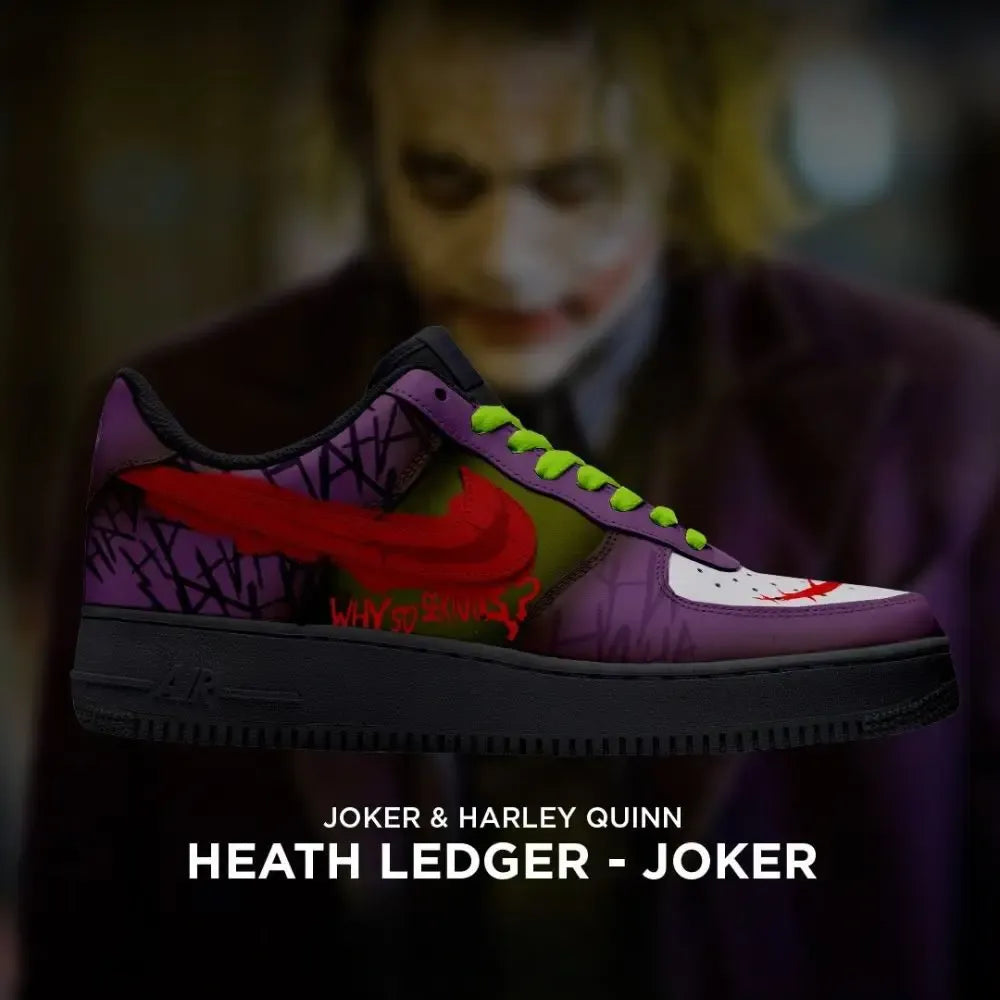 Heath Ledger - Joker Joker Edition Low Top Shoes