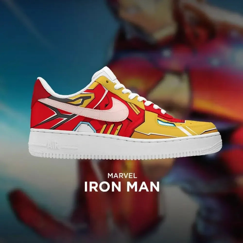 Iron Man Marvel Low Top Shoes