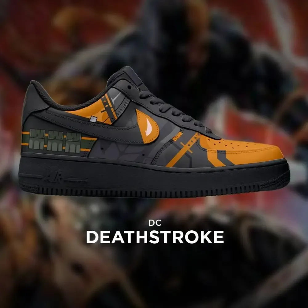 Deathstroke DC Low Top Shoes