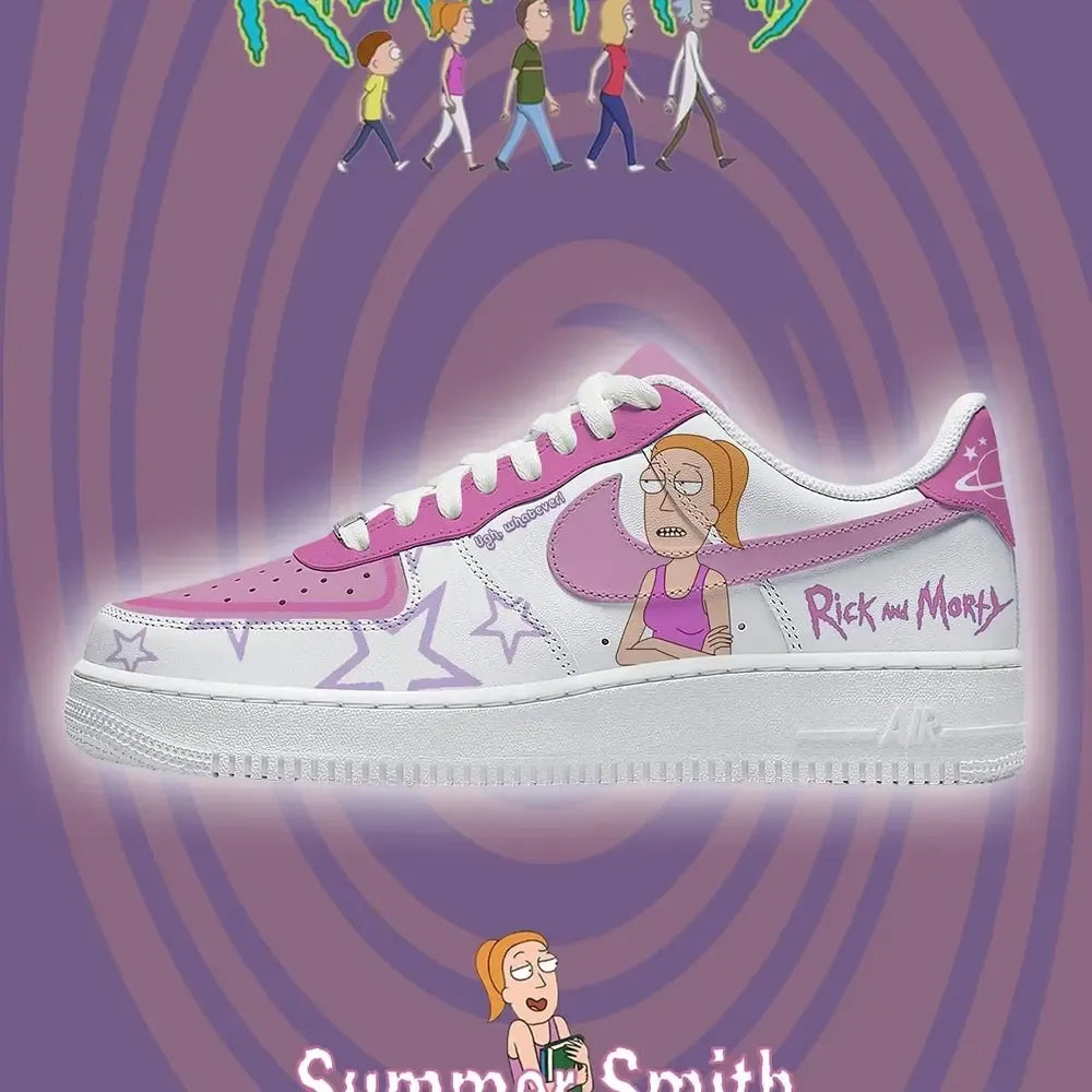 Summer Smith V.2 Rick and Morty Low Top Shoes