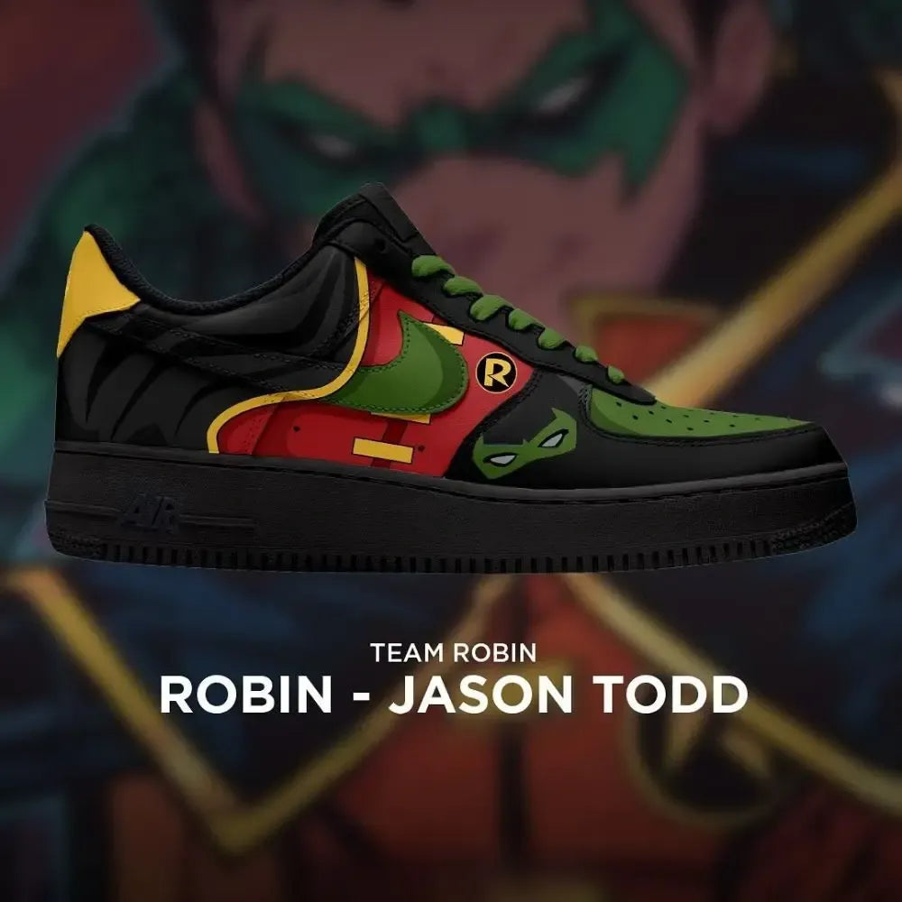 Robin Jason Todd Teen Titans Low Top Shoes