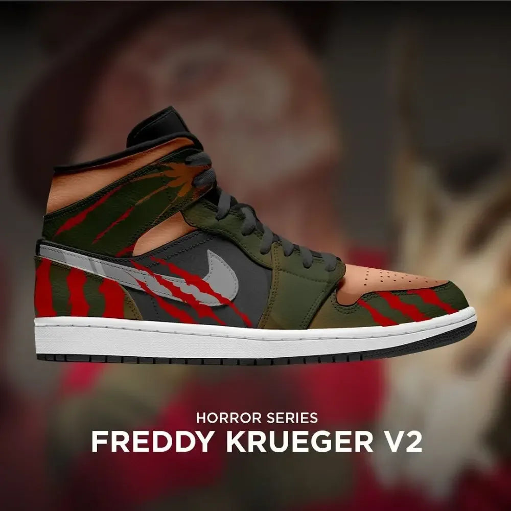 Freddy Krueger V.2 Horror Series High Top Shoes