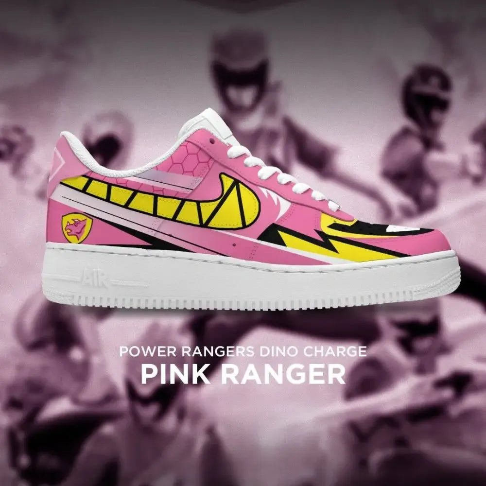 Pink Ranger Special Low Top Shoes