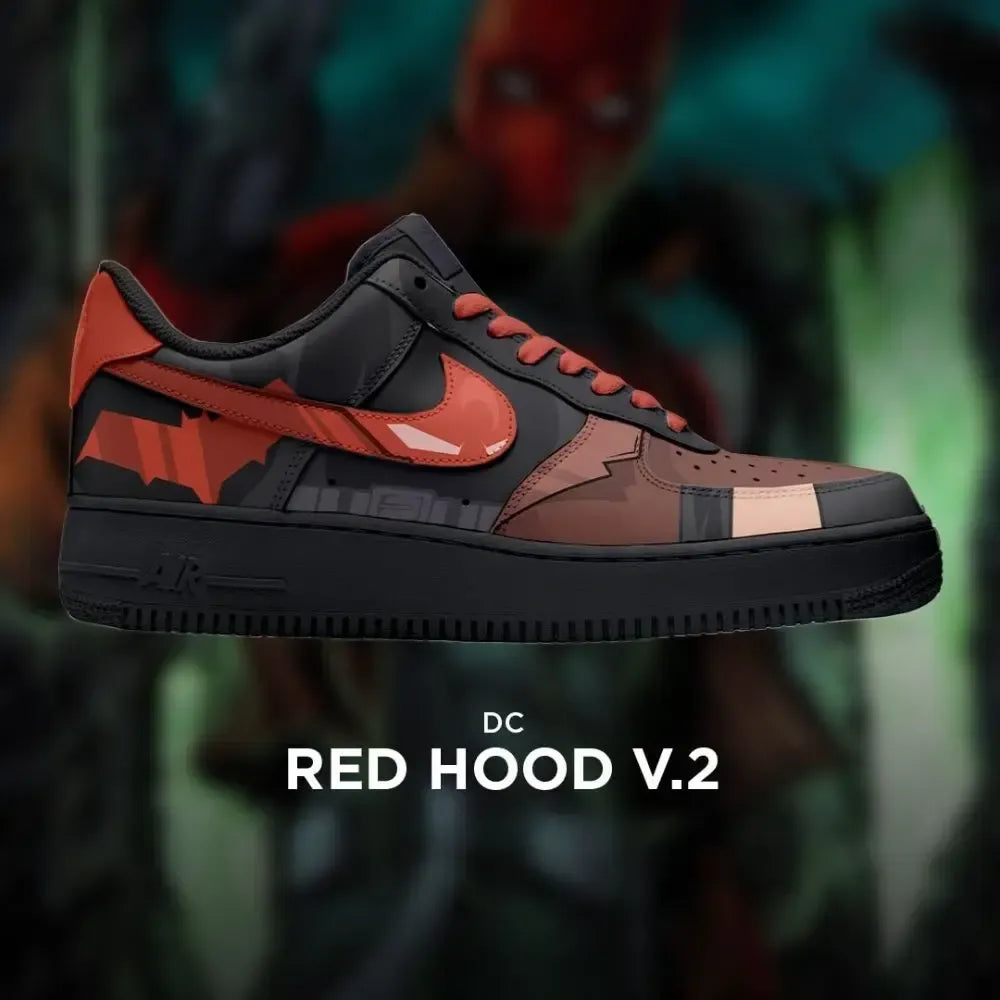Red Hood V.2 DC Low Top Shoes