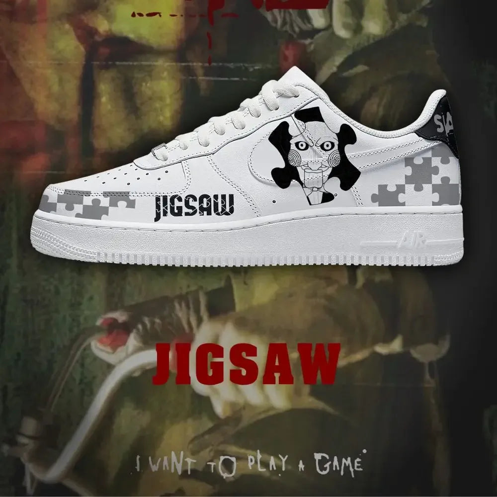 Jigsaw V.2 Horror Edition Low Top Shoes