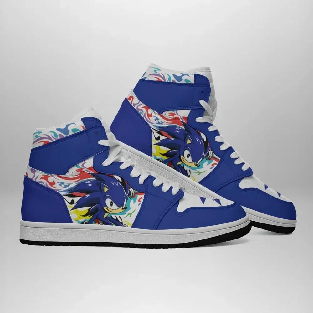 Sonic Speedster Sonic The Hedgehog Special High Top Shoes