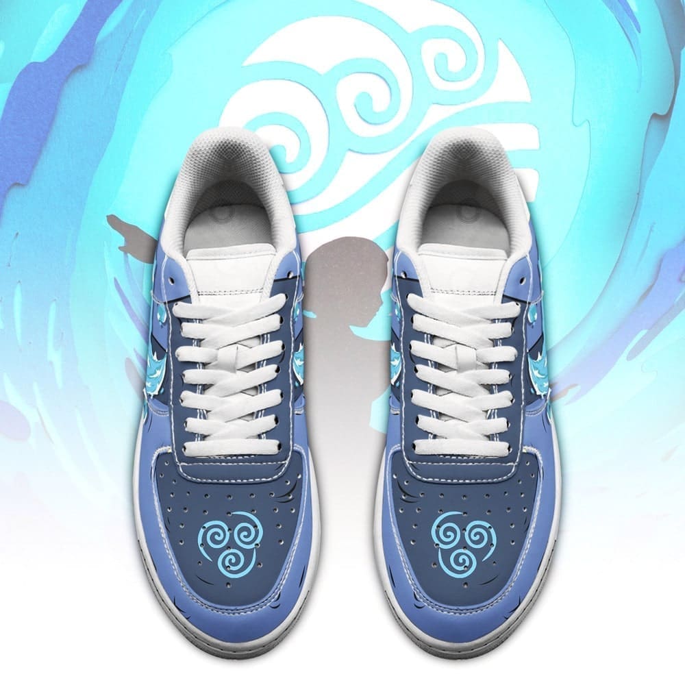 Water Element AF1 Shoes - Cool and Refreshing
