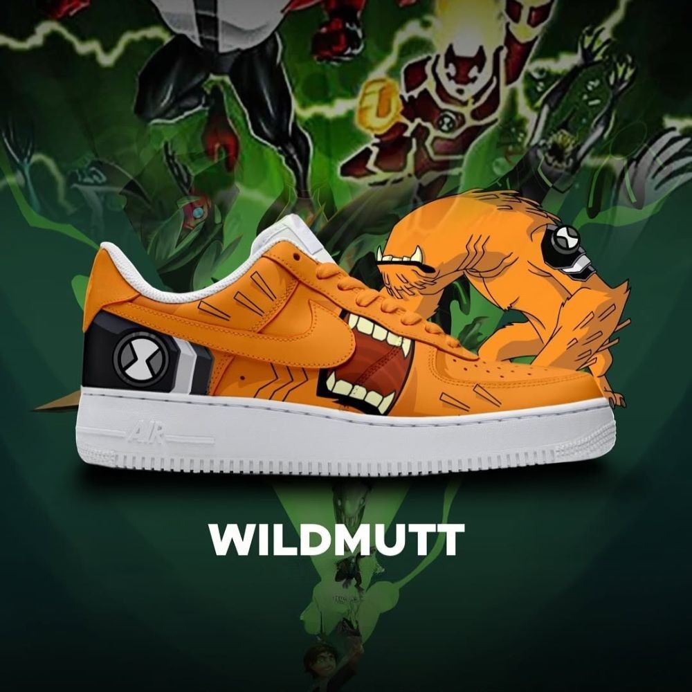 Wildmutt Ben 10 Low Top Shoes